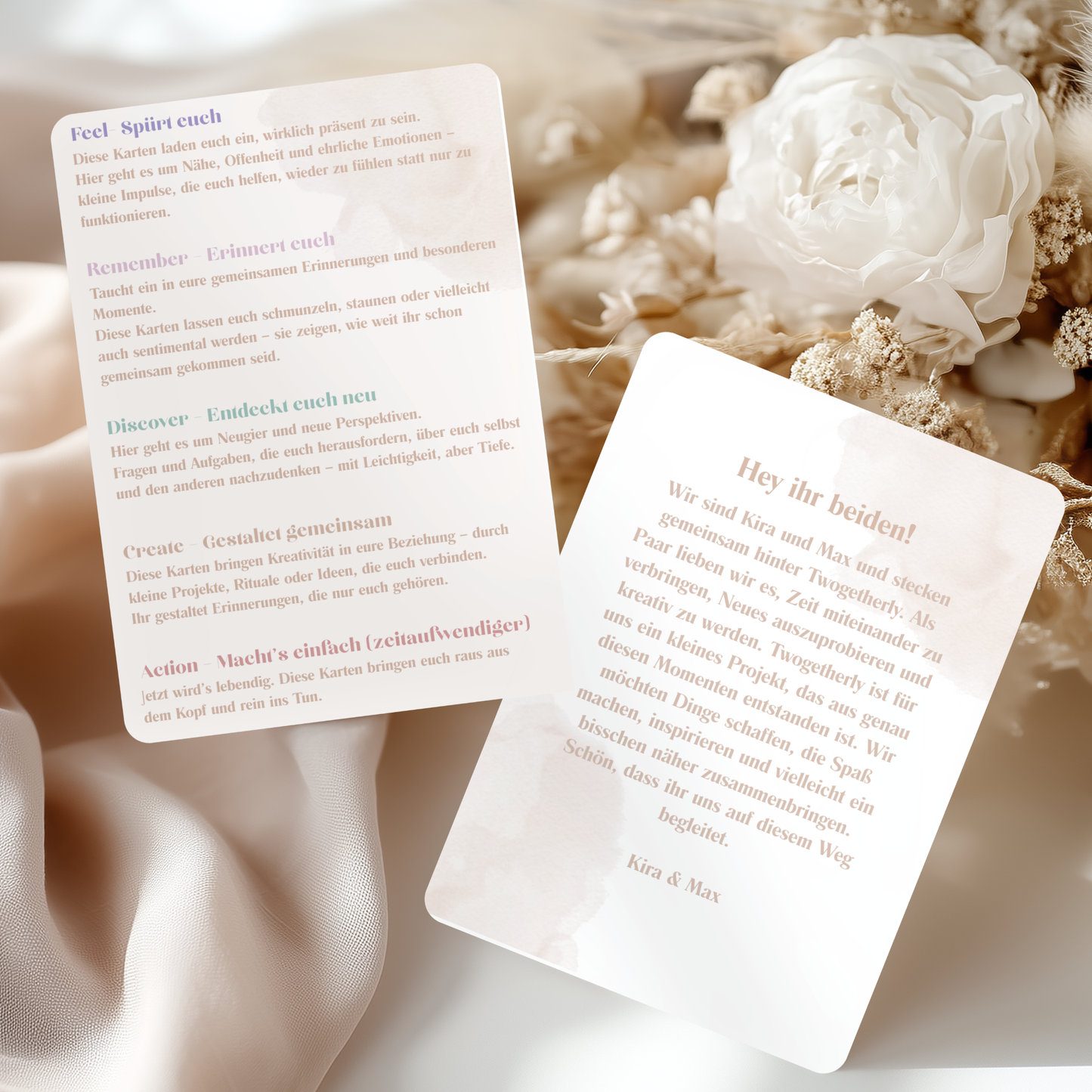 Date Cards für Paare