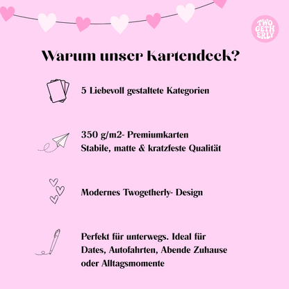 Date Cards für Paare